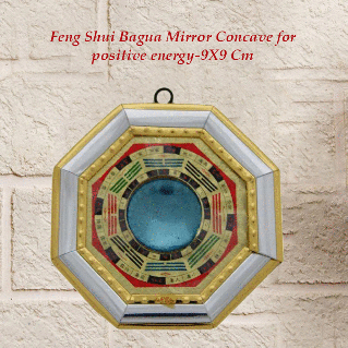 Feng Shui Bagua Mirror Concave